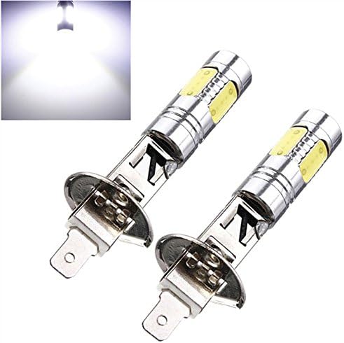 2pcs/lot 2015 New High Power H1 7.5W LED Car Vehicle Auto DRL COB Fog Running Headlight Head Lights Lamp Bulb DC12V White