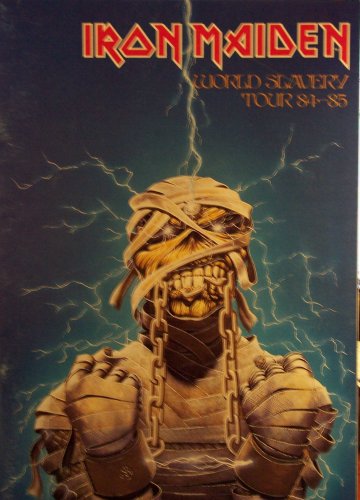 Iron Maiden World Slavery Tour 84-85 Offical Program Booklet