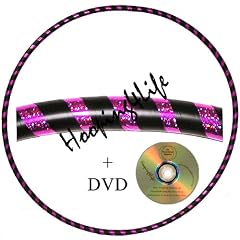 Hooping4Life holografisch Purpur u. Schwarzer Hula Hoop Reifen f�r Training u. Tanz; Gr��e ca. 101 cm, Gewicht ca. 625 g