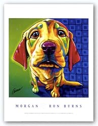 Morgan by Ron Burns 16"x16" Art Print Poster