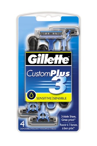 Gillette CustomPlus 3 Sensitive of 3)