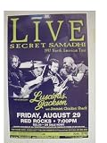 Live Handbill Poster Secret Samadhi Band Shot