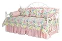 Fashion Bed Group Calais Daybed with Link Spring in Antique White Finish