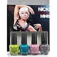OPI Nicki Minaj Mini Nail Laquers, .5 oz.