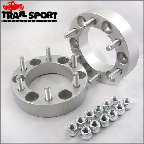 trailsport4x4 1.5 inch Wheel Spacer Kit with Studs for Nissan - 6x5.5 Hub