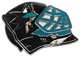 NHL San Jose Sharks Goalie Mask Pin