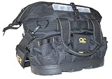 Custom LeatherCraft 1582 15 Zippered Top Tool Carrier with Molded Base