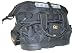 All Products : Custom LeatherCraft 1582 15" Zippered Top Tool Carrier with Molded Base