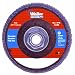 Weiler Vortec Pro Abrasive Flap Disc, Type 29, Round Hole, Phenolic Backing, Zirconia Alumina