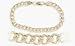 Men's 4.7mm wide (0.15 Inches) 10 Karat Gold Curb Bracelet