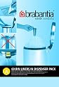 Brabantia Smartfix Bin Liners, Size A, 3 Litre, 60 Bag Dispenser Pack