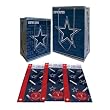 Dallas Cowboys NFL Gift Bags (2 Large,1 Medium) & Flat Gift Wrap (2) Combo Pack #1