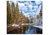 Winter Reflection Yosemite National Park 2000 Piece Jigsaw Puzzle