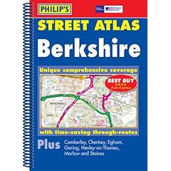 Philip's Street Atlas Berkshire (Philip's Street Atlases)