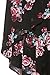 Frumos Womens Fold Over Long Maxi Hem Wrap Style Skirt