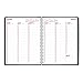 Brownline 2016 Duraflex Weekly Planner, Twin-Wire with Durable Poly Black Cover, English, 11-Inch by 8-1/2-Inch (CB950V.BLK-2016)