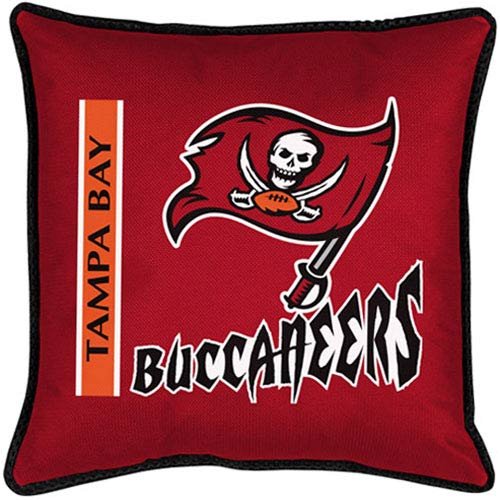 Tampa Bay Buccaneers Red Sideline Pillow