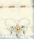 Review linens4less.com  / Ribbons - TAUPE - Swag (pr) Kitchen Curtain