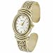 Geneva Platinum Womens Filligree Cuff Watch