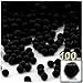 The Crafts Outlet 100-Piece Multi Purpose Pom Poms, Acrylic, 7mm/0.28-inch, Round, White