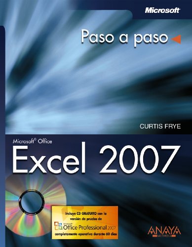 excel 2007 paso a paso microsoft office excel 2007 step by step spanish edition