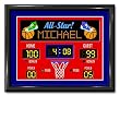 Game On Large Basketball Gloss Black Personalized Print