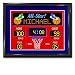 Game On Large Basketball Gloss Black Personalized Print