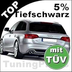 Undercover T�nungsfolie Tiefschwarz 5% 300x76 aus dem Hause Foliatec