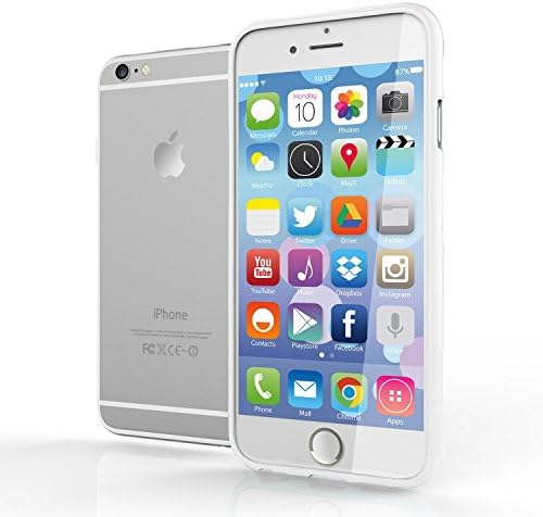 FIXON **New** iPhone 6 Plus 5.5 Inch Case Ultra Slim Flexible TPU Protective Cover Case 2014 (Crystal Clear)