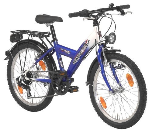 Easy Rider Kinder Fahrrad ATB Banana, 6-Gang Shimano-Kettenschaltung, lightblue LF tokiowh Preisvergleich