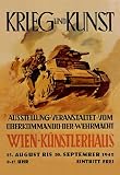 Krieg Und Kunst (War and Art) 12x18 Giclee on canvas