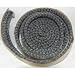 Black Self-Adhesive Fiberglass Stove Gasket 3/16" x 3/4" x 54"