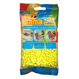 Hama - 207-43 - Loisirs Creatifs  - Perles et Bijoux  - Sachet 1000 Perles Jaune Pastel