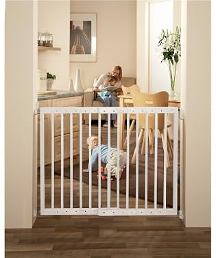 Mothercare Extending Wood Safety Gate - White