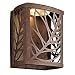 Kichler Lighting 49251AGZ LED Takil 13-Inch Light Outdoor LED Wall Lantern, Aged Bronze