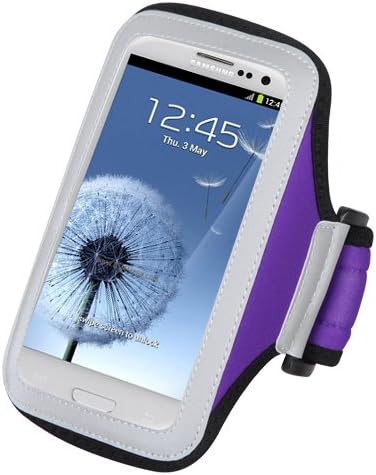 Supreme Workout Armband for ZTE Nubia Z11 Mini / Axon Mini / Blade D6 / Apex 3 / Qlux / Obsidian / Sonata / Overture / Maven / Grand / Nubia (Purple)