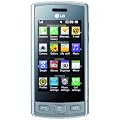 LG GM360 Viewty Plus Smartphone (7,6 cm (3 Zoll) Display, Touchscreen, 5 Megapixel Kamera) metallic silber