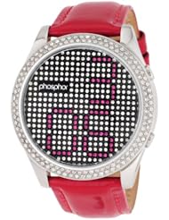 Phosphor Womens MD003L Appear Collection Fashion Crystal Mechanical Digital Watch