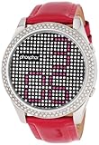 Phosphor Women's MD003L Appear Collection Fashion Crystal Mechanical Digital Watch 