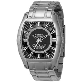 Fossil Automatic Rotar Grey Dial Watch - Men's