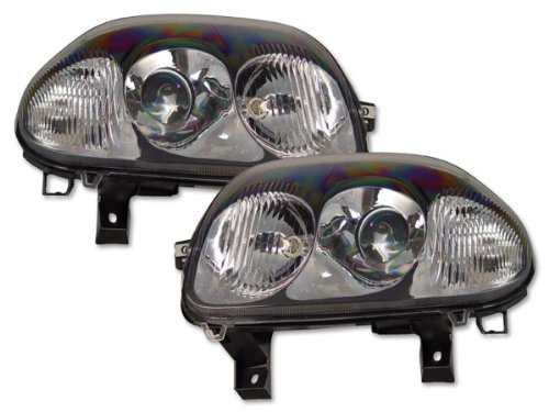 FK Automotive FKFSRN003 Design Scheinwerfer passend f&uuml;r Renault Clio (Typ B) Baujahr 98-01 Preisvergleich