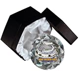 NFL Chicago Bears Soldier Field Photograph 4-Inch High Brillance Diamond Cut Glass Paperweight