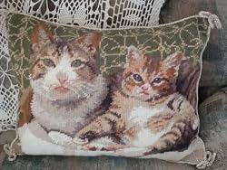 Gorgeous Wool Needlepoint Cushion Cover/Pillow Sham 30