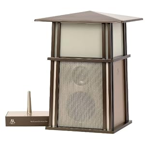 Audiovox Acoustic Research AW850 Mission Style Wireless Speaker and Light (Bronze)