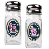 MLB St. Louis Cardinals Salt and Pepper Shaker Set with Crystal Coat