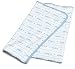 SpaSilk 100% Cotton 2-Ply Receiving Blanket - Boy Train Print