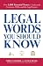 Legal
Words
You
Should
Know