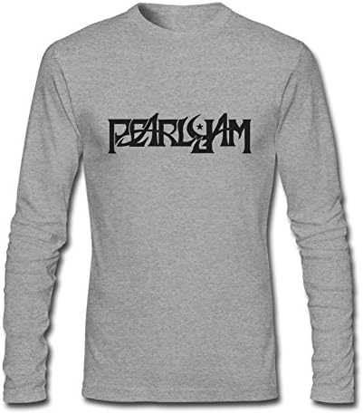 Wakon Men's Pearl Jam Logo Long Sleeve T-Shirt