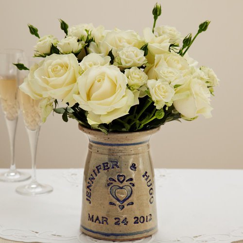 Personalized Wedding Crock - Wedding Gifts