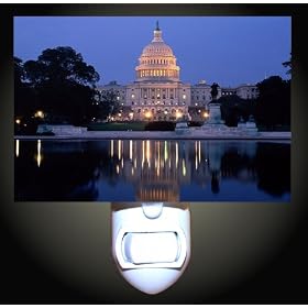 United States Capitol Decorative Night Light